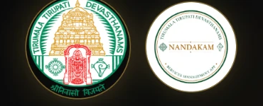 Tirumala Tirupati Devasthanams and Nandakam emblems